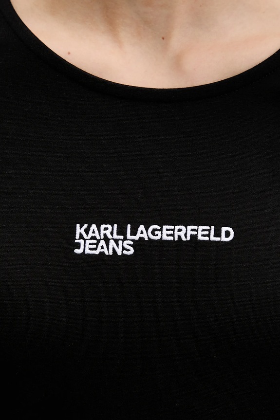 Сукня Karl Lagerfeld Jeans B1W13044 чорний