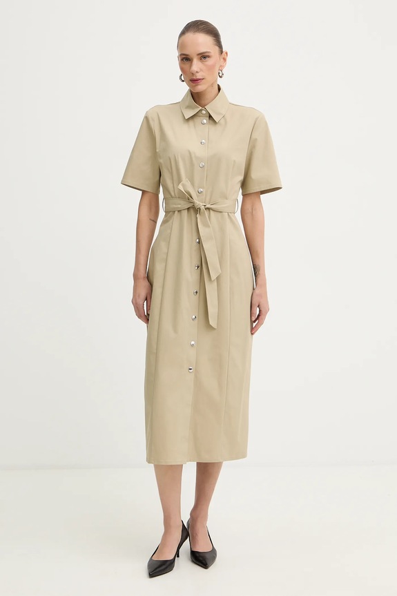 Φόρεμα Patrizia Pepe casual μπεζ 8A1658.A716