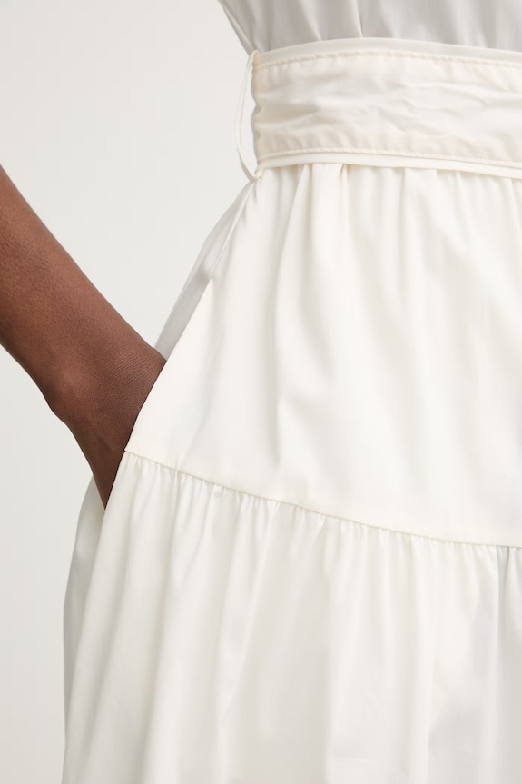 Pedro del Hierro rochie tip cămașă cu bumbac 3813567 bej