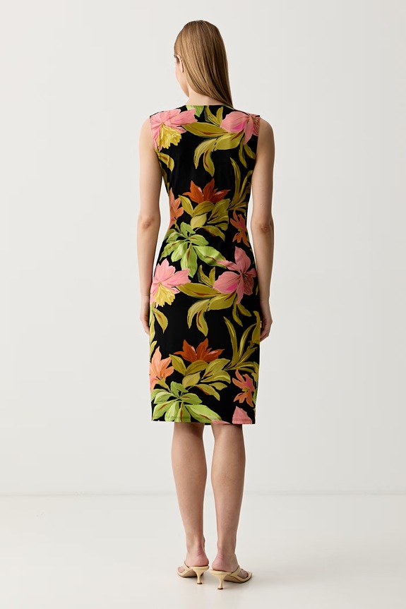 Joseph Ribkoff sukienka 262108 czarny SS26