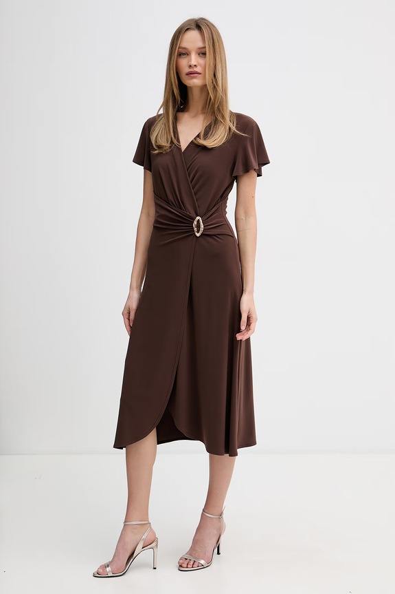 Joseph Ribkoff φόρεμα 262140 καφέ SS26