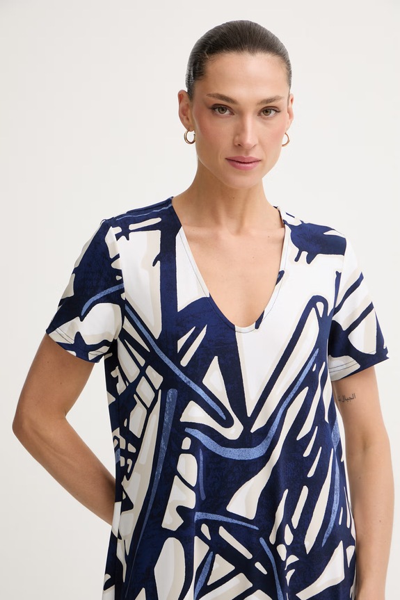 Joseph Ribkoff sukienka oversize granatowy 262245