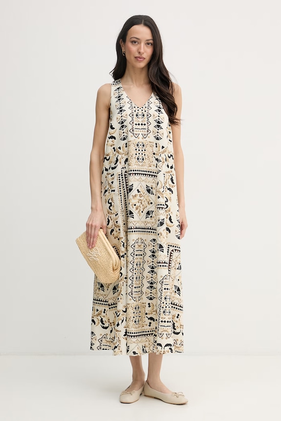 Joseph Ribkoff rochie cu in 262908 bej SS26