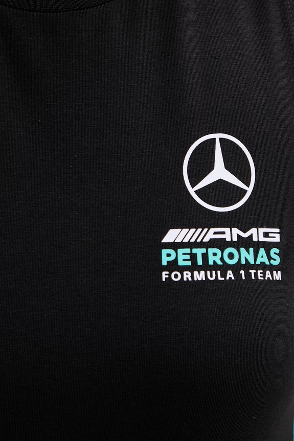 adidas sportska haljina od pamuka s elastanom x Mercedes KE5923 crna