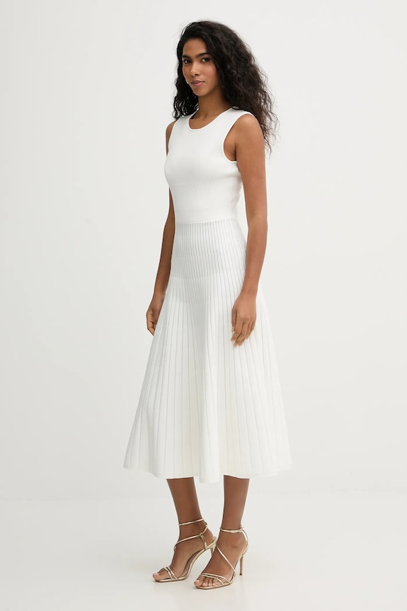 Šaty Herve Leger Cassia DMC8548625 béžová SS26