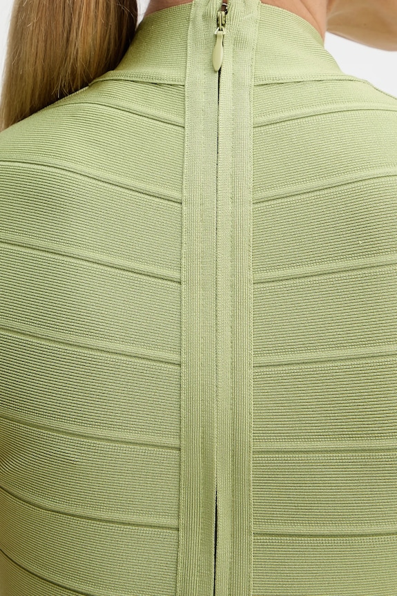 Šaty Herve Leger Davina HLT8567266 zelená