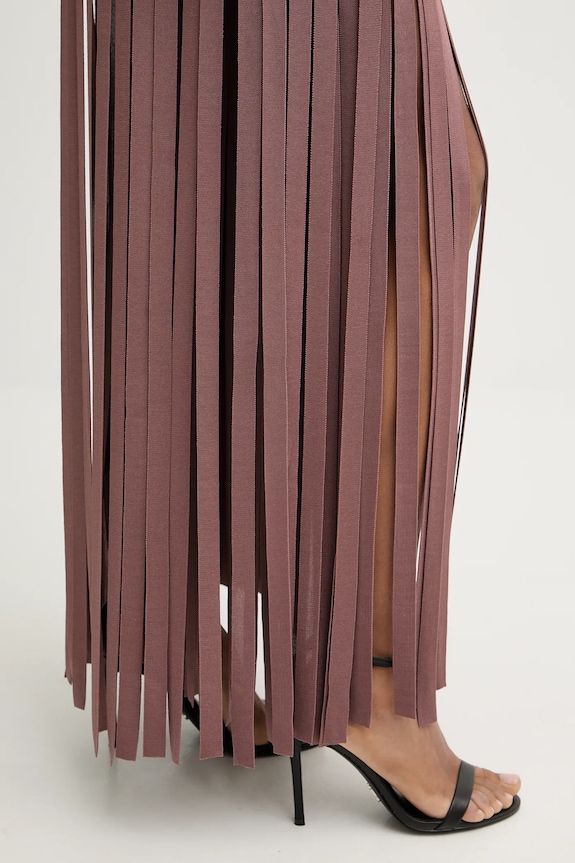 Herve Leger sukienka Harlow FRI8549951 brązowy