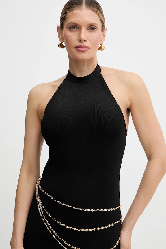 Šaty Herve Leger Sybil čierna HLT8551197