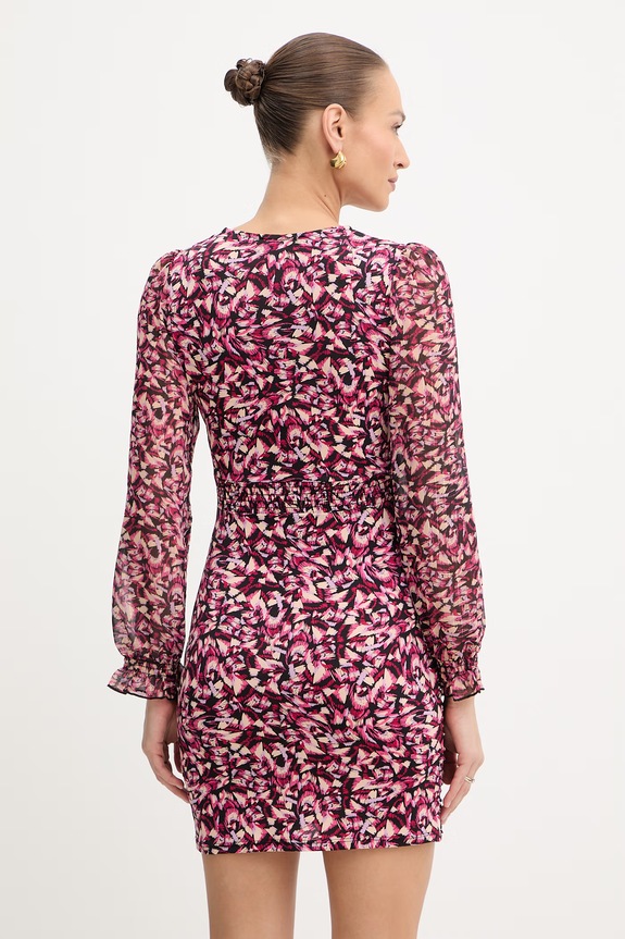 Ρούχα Φόρεμα Morgan RIBLOO ροζ