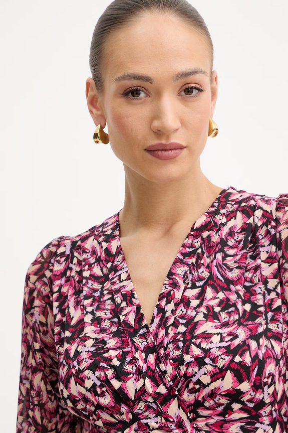 Φόρεμα Morgan ροζ RIBLOO