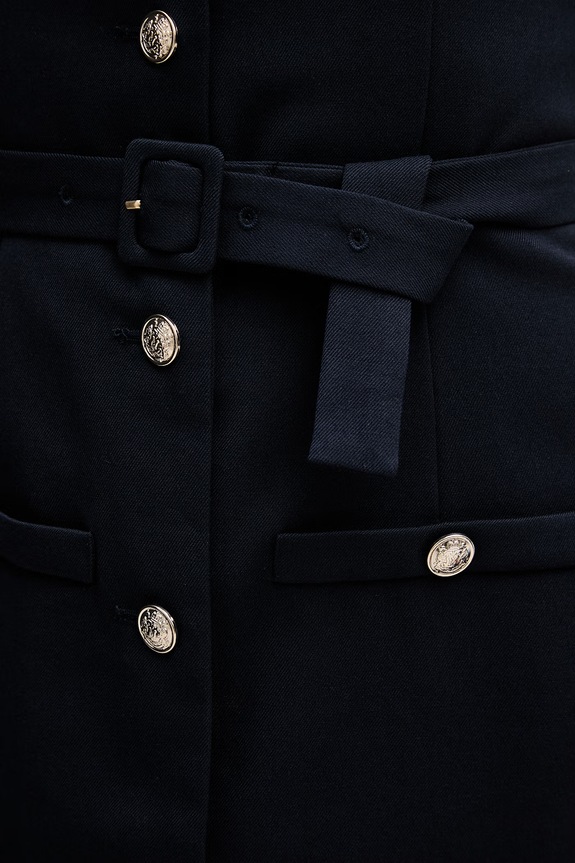 Φόρεμα Morgan RIVOL σκούρο μπλε