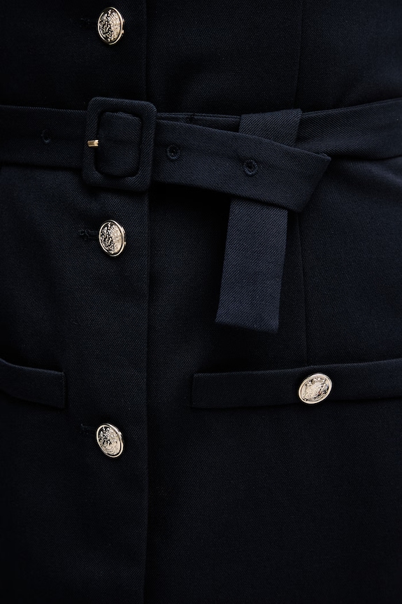 Φόρεμα Morgan RIVOL σκούρο μπλε