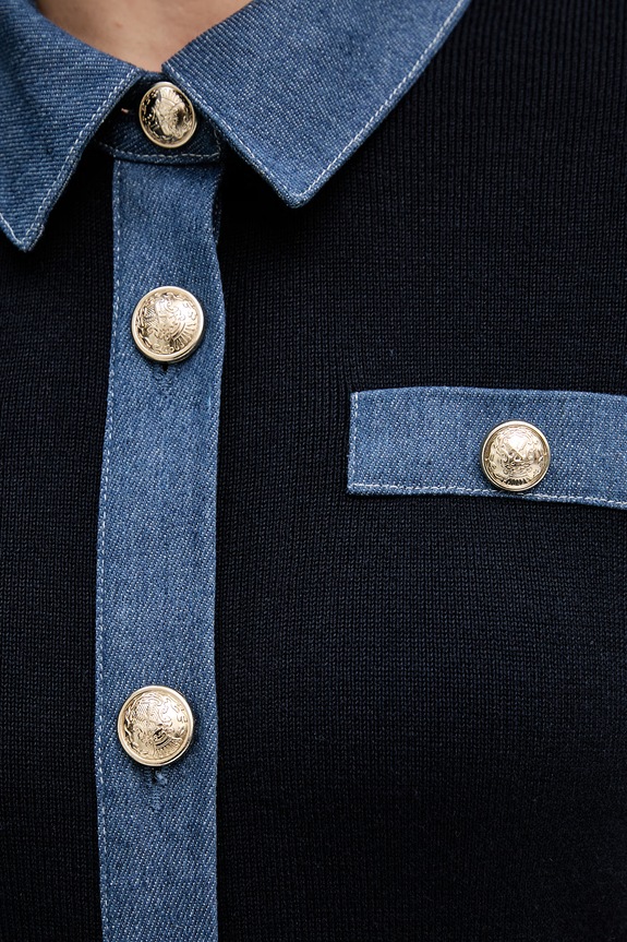 Φόρεμα Morgan RMARISE σκούρο μπλε