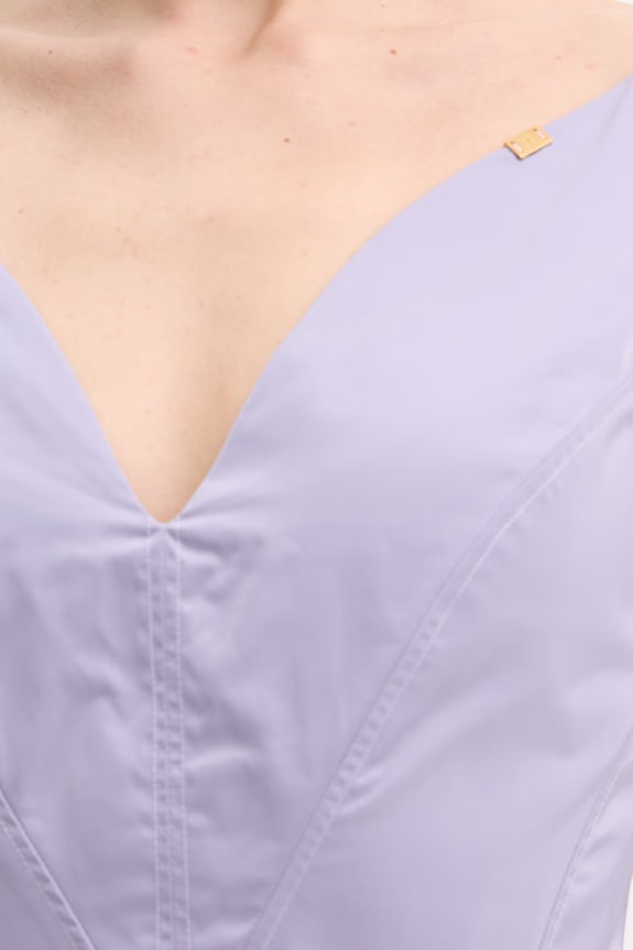 Elisabetta Franchi rochie de vară AB90361E2 violet
