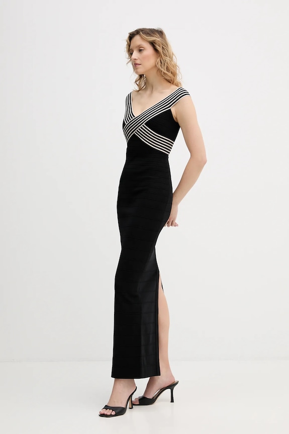 Φόρεμα Elisabetta Franchi AM75S61E2 μαύρο SS26