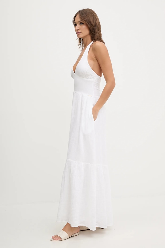 Bavlnené plážové šaty Melissa Odabash MO.SHAY biela SS26