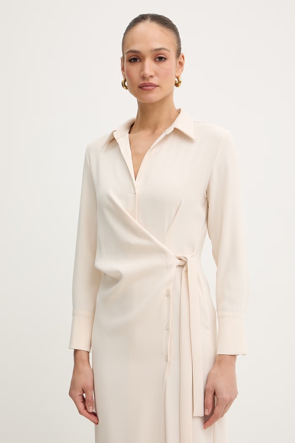 Abbigliamento IBlues vestito FATTI 2617221051200 beige