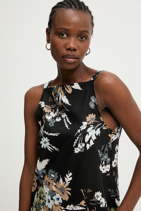 Marella šaty se lnem Emme by Marella černá 2615221382200