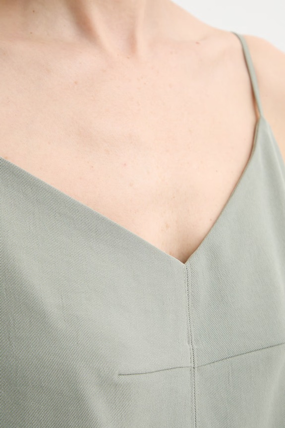 Calvin Klein šaty LV044F010G zelená