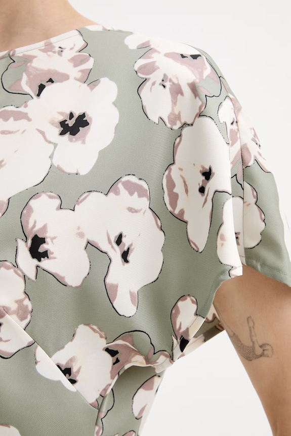 Calvin Klein rochie LV044F038G verde