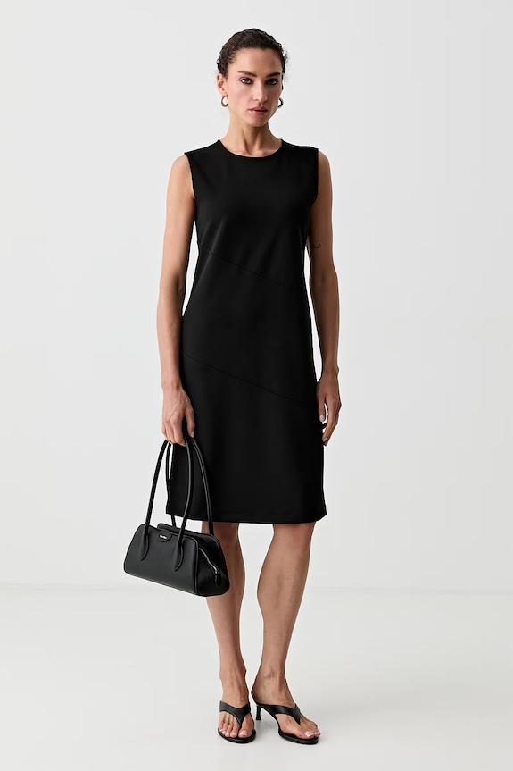 Calvin Klein rochie LV044F215G negru SS26