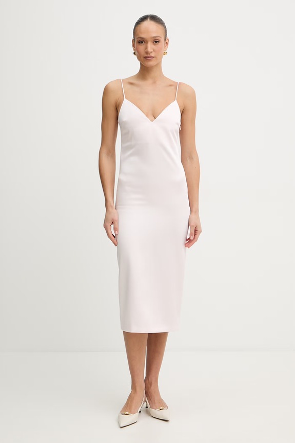 Twinset rochie midi roz 261TP2416