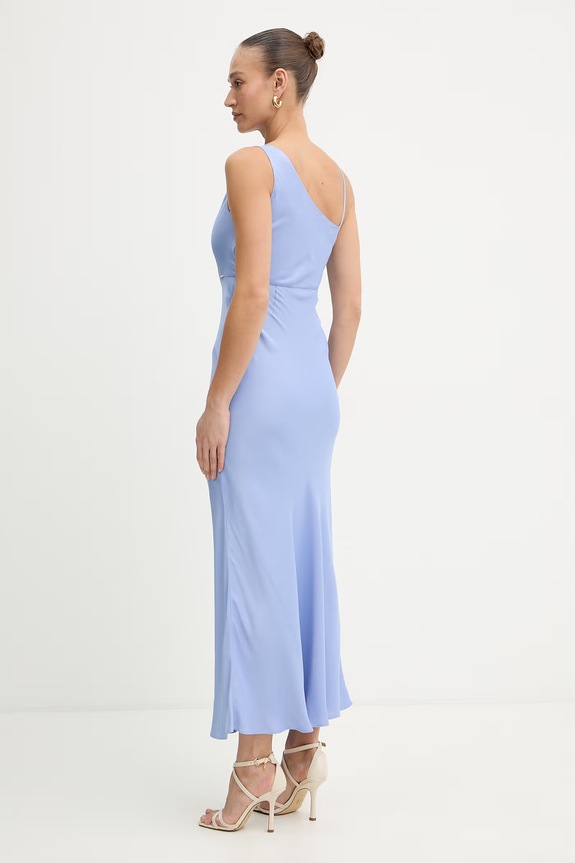 Ρούχα Φόρεμα από βισκόζη Twinset 261TP2760 μπλε