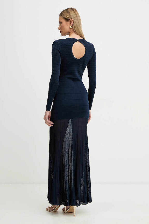 Oblečenie Šaty Twinset 261TP3181 tmavomodrá
