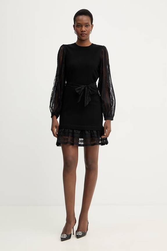 Twinset sukienka 261TP3430 czarny SS26
