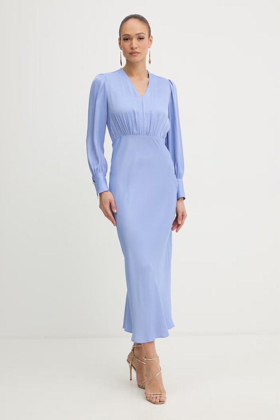 Twinset ruha viszkóz kék 261TP2761