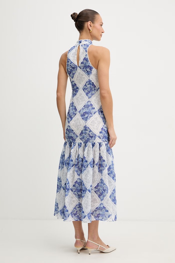 Odzież Twinset sukienka 261TP213B niebieski