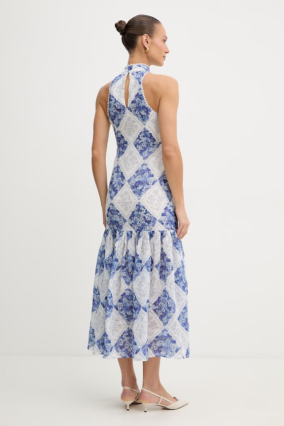 Odzież Twinset sukienka 261TP213B niebieski