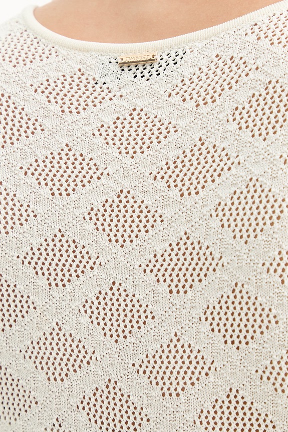 Obleka Twinset 261TP3260 bež