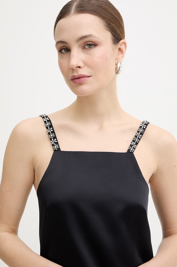 Obleka Twinset 261TP2411 črna