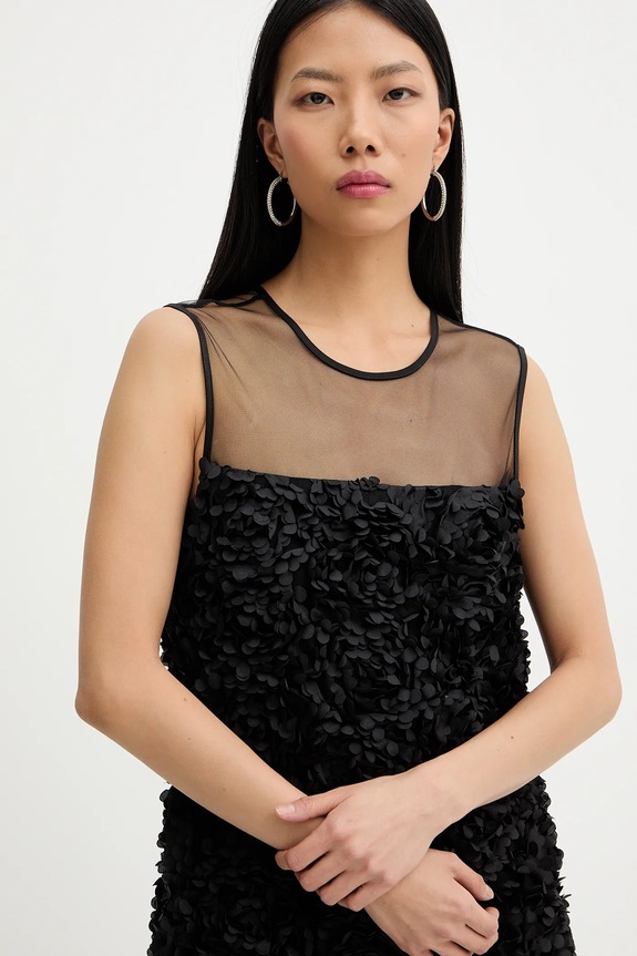 Twinset rochie negru 261AP2230