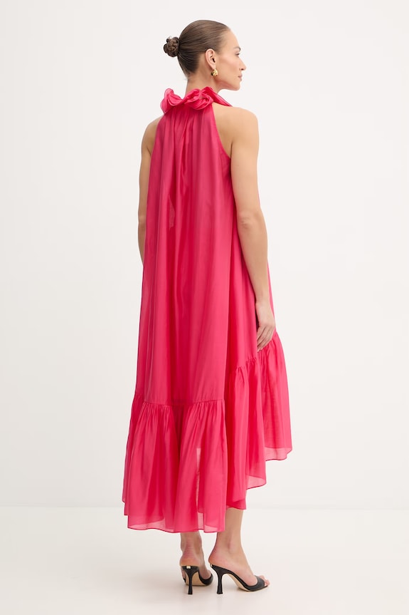 Ρούχα Φόρεμα Twinset 261AP2185 ροζ