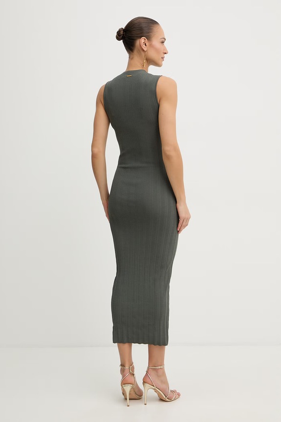 Ruházat Twinset ruha viszkózzal 261LL3BCC zöld