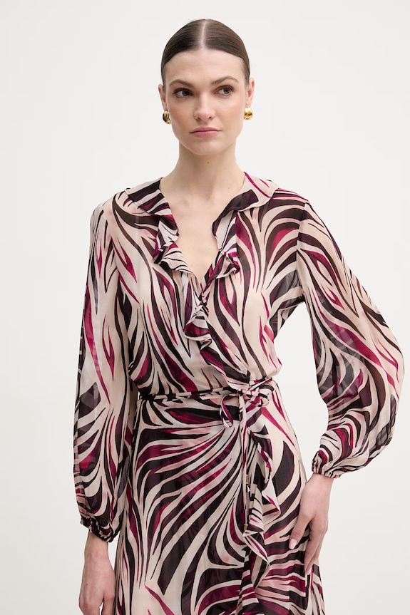 Twinset sukienka fioletowy 261LB2FEE