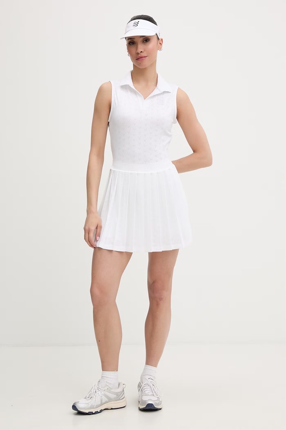 Lacoste sukienka EF0230 biały SS26