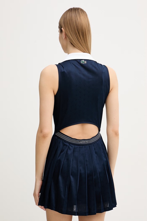 Ρούχα Lacoste φόρεμα EF0230 σκούρο μπλε