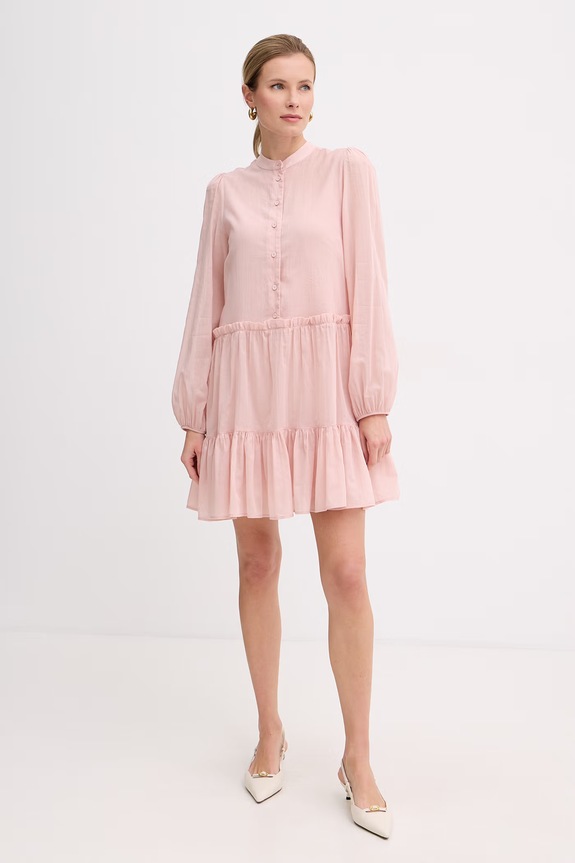 Twinset pamut ruha 261TF2050 rózsaszín SS26