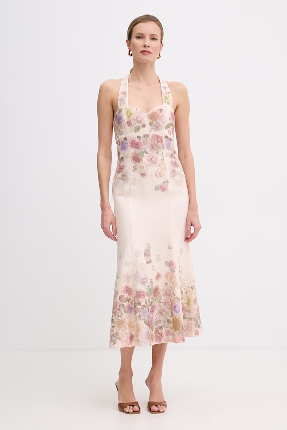 Twinset ruha vászon bézs 261TT2570