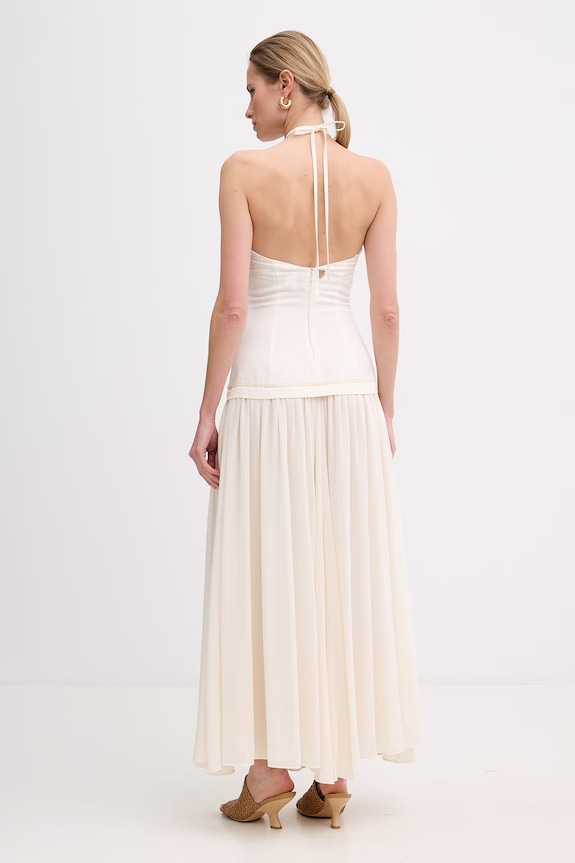 Ruházat Twinset Ruha 261LM2MDD bézs