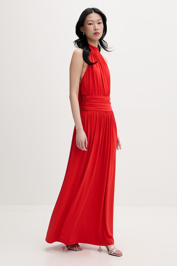 Gestuz sukienka halter 10911062 czerwony SS26