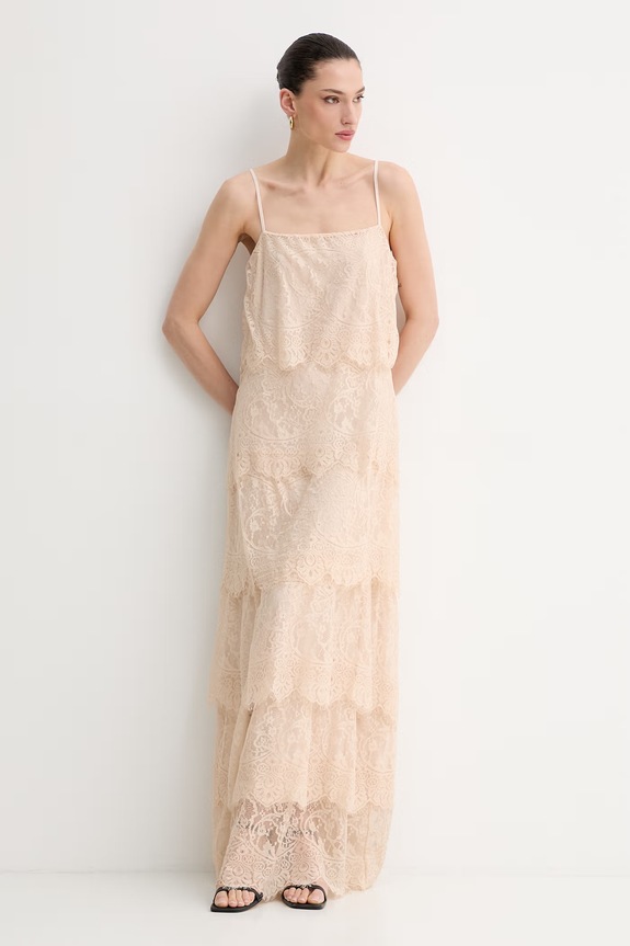 Aniye By sukienka koronkowa 185276 beżowy SS26