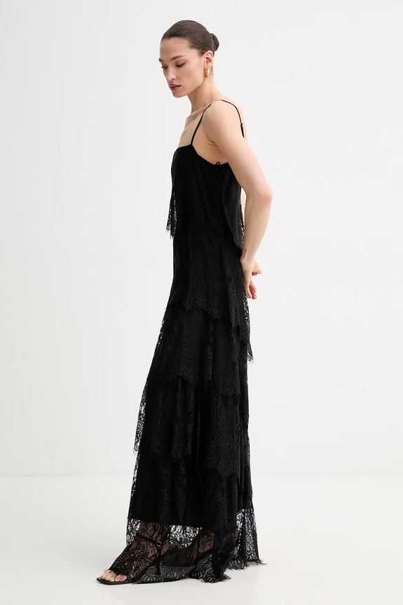 Aniye By rochie din dantelă 185276 negru SS26