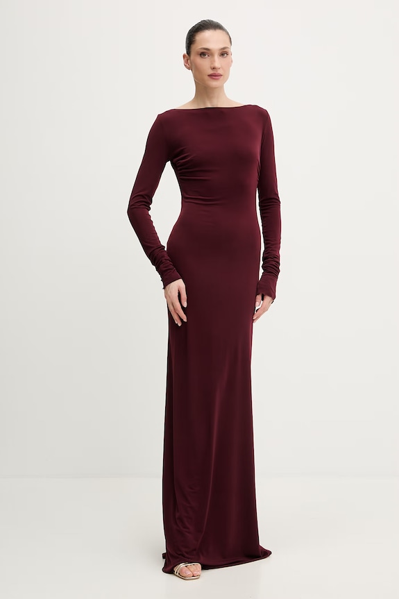 Aniye By rochie maxi burgundia 185140