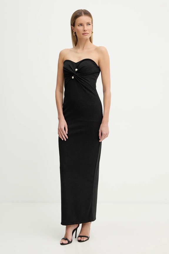 Fracomina sukienka szpic czarny FQ26SD3004W79801