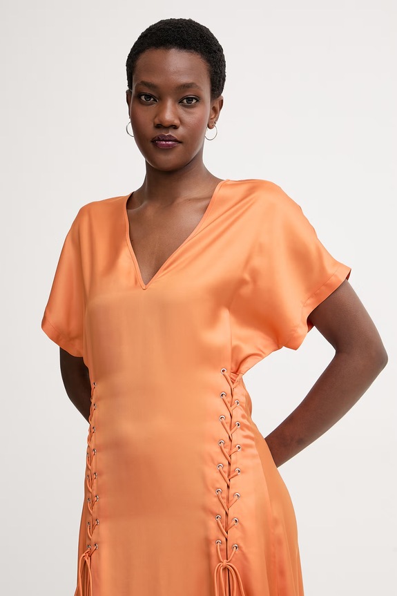 Pinko haljina narančasta 106813.A3AV