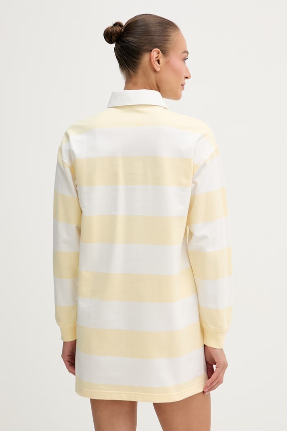 Odzież Calvin Klein Jeans sukienka bawełniana LV047F214G żółty